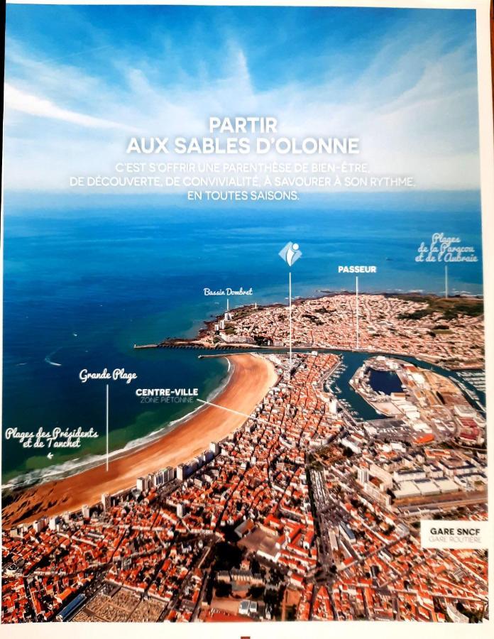 Appartement Vue Sur Mer เลส์ซาบล์-โดล็อนน์ ภายนอก รูปภาพ